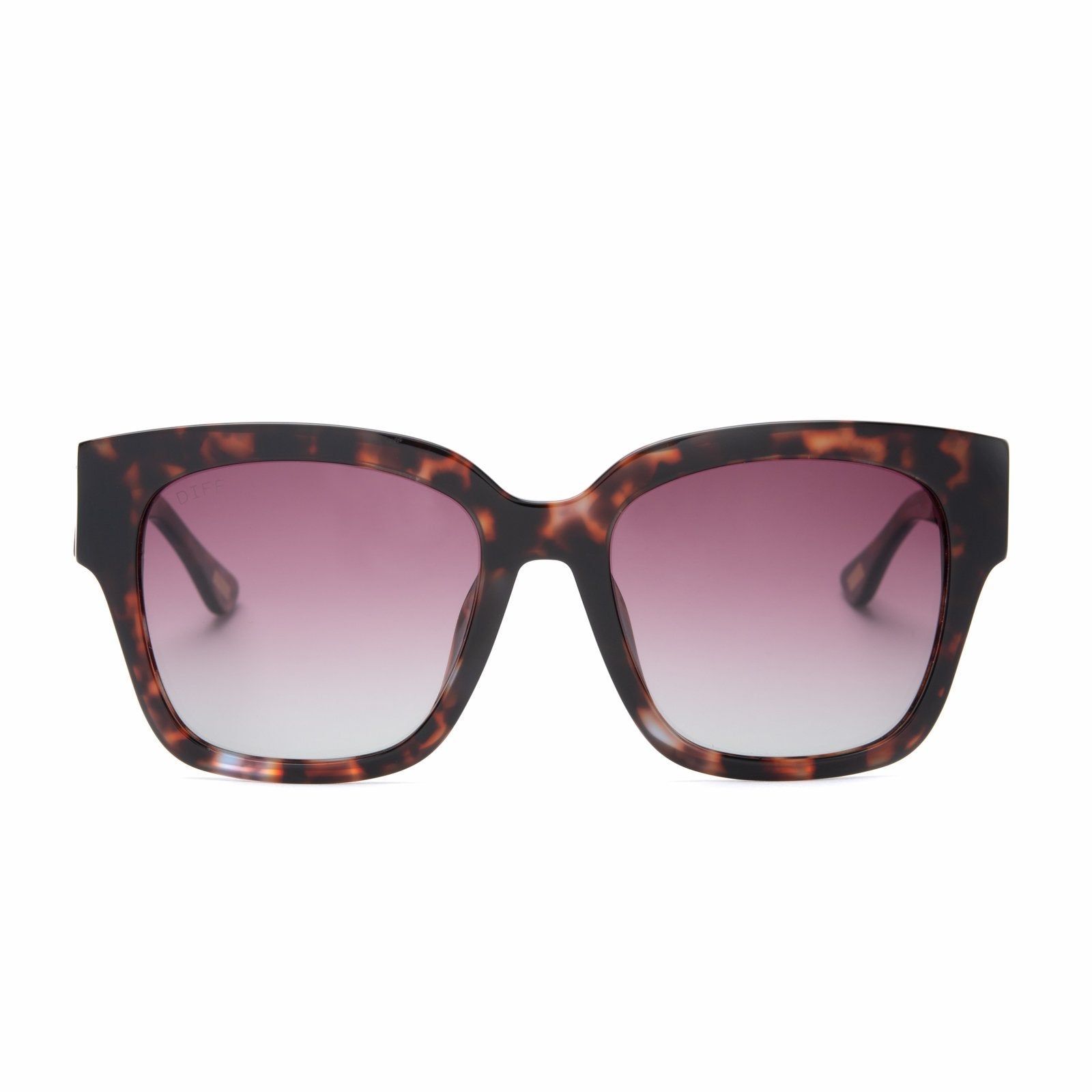 BELLA II - WINE TORTOISE + WINE GRADIENT + POLARIZED SUNGLASSES sold by Diff Eyewear