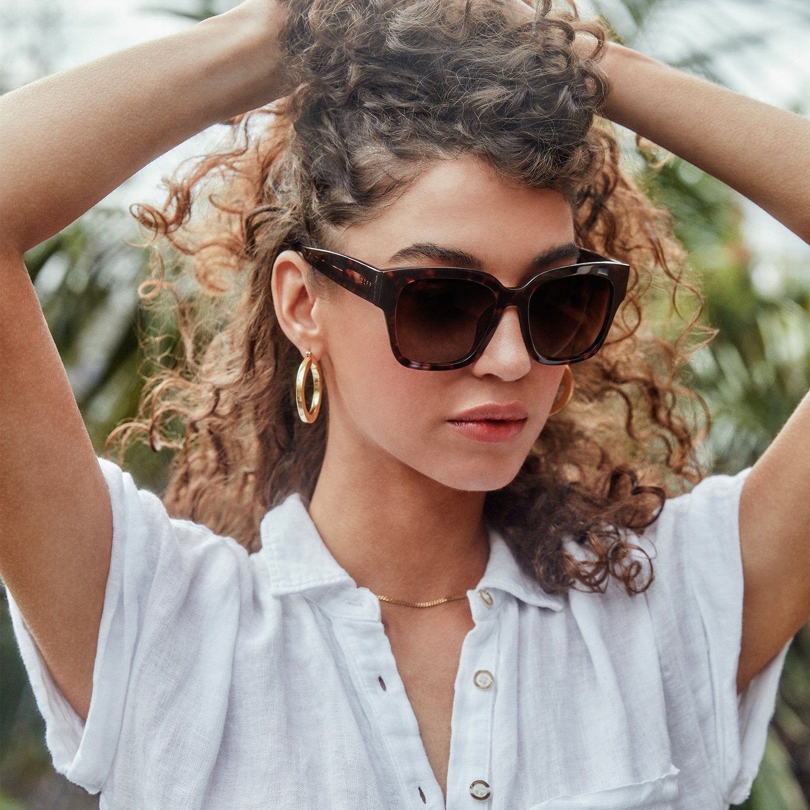 BELLA II - WINE TORTOISE + WINE GRADIENT + POLARIZED SUNGLASSES sold by Diff Eyewear product image thumbnail 5