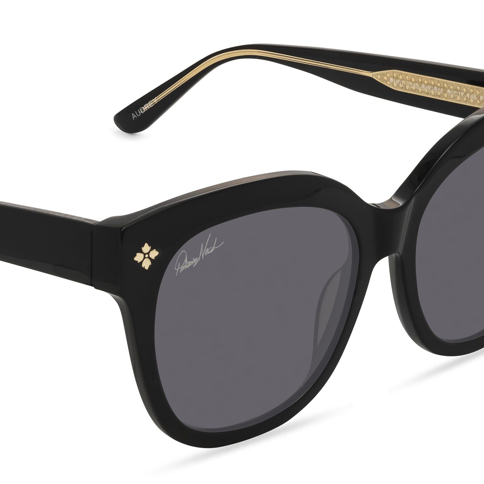 PATRICIA NASH - AUDREY + BLACK + GREY SUNGLASSES sold by Diff Eyewear product image thumbnail 4