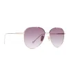 DASH - ROSE GOLD + WINE GRADIENT SUNGLASSES sold by Diff Eyewear