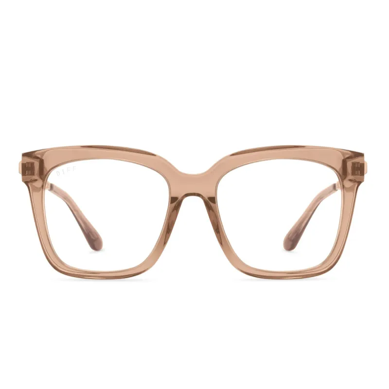 JESSIE JAMES DECKER - BELLA + CAFÉ OLE + BLUE LIGHT TECHNOLOGY GLASSES made by Diff Eyewear