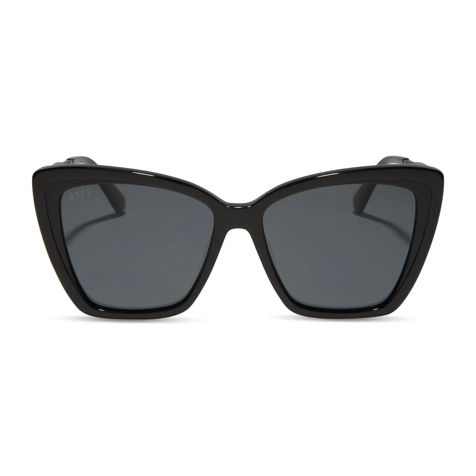 BECKY II - BLACK + GLASSES sold by Diff Eyewear product image thumbnail 5