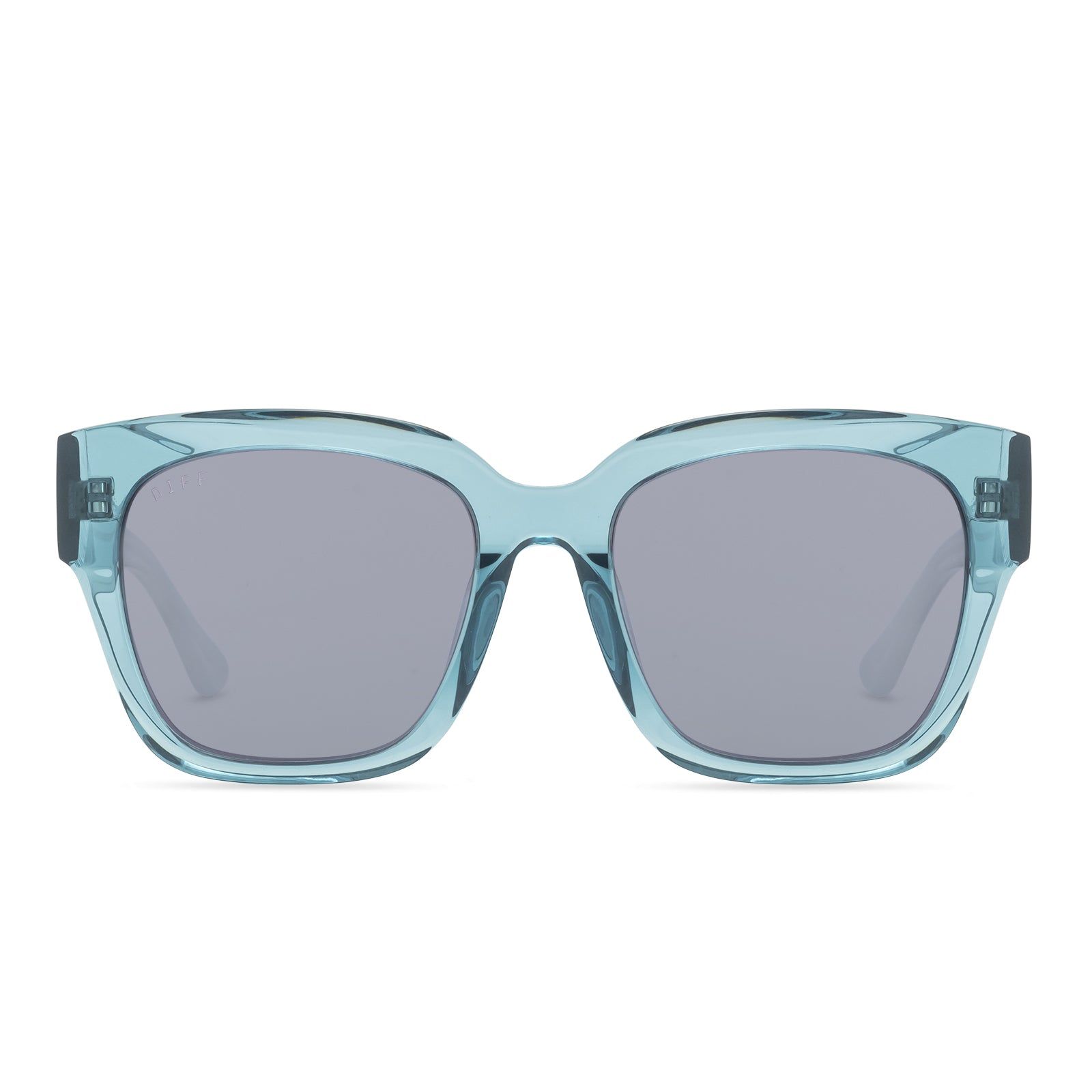 BELLA II - TEAL HAZE + GREY MIRROR SUNGLASSES sold by Diff Eyewear