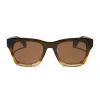 DEAN - WHISKEY FADE + BROWN + POLARIZED SUNGLASSES sold by Diff Eyewear