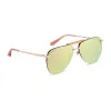 TAHOE - ROSE GOLD + CHERRY BLOSSOM MIRROR SUNGLASSES sold by Diff Eyewear