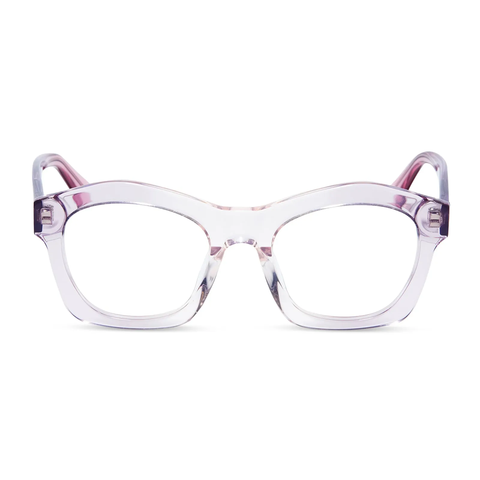 HAYDEN - ROSE OMBRE + GLASSES sold by Diff Eyewear