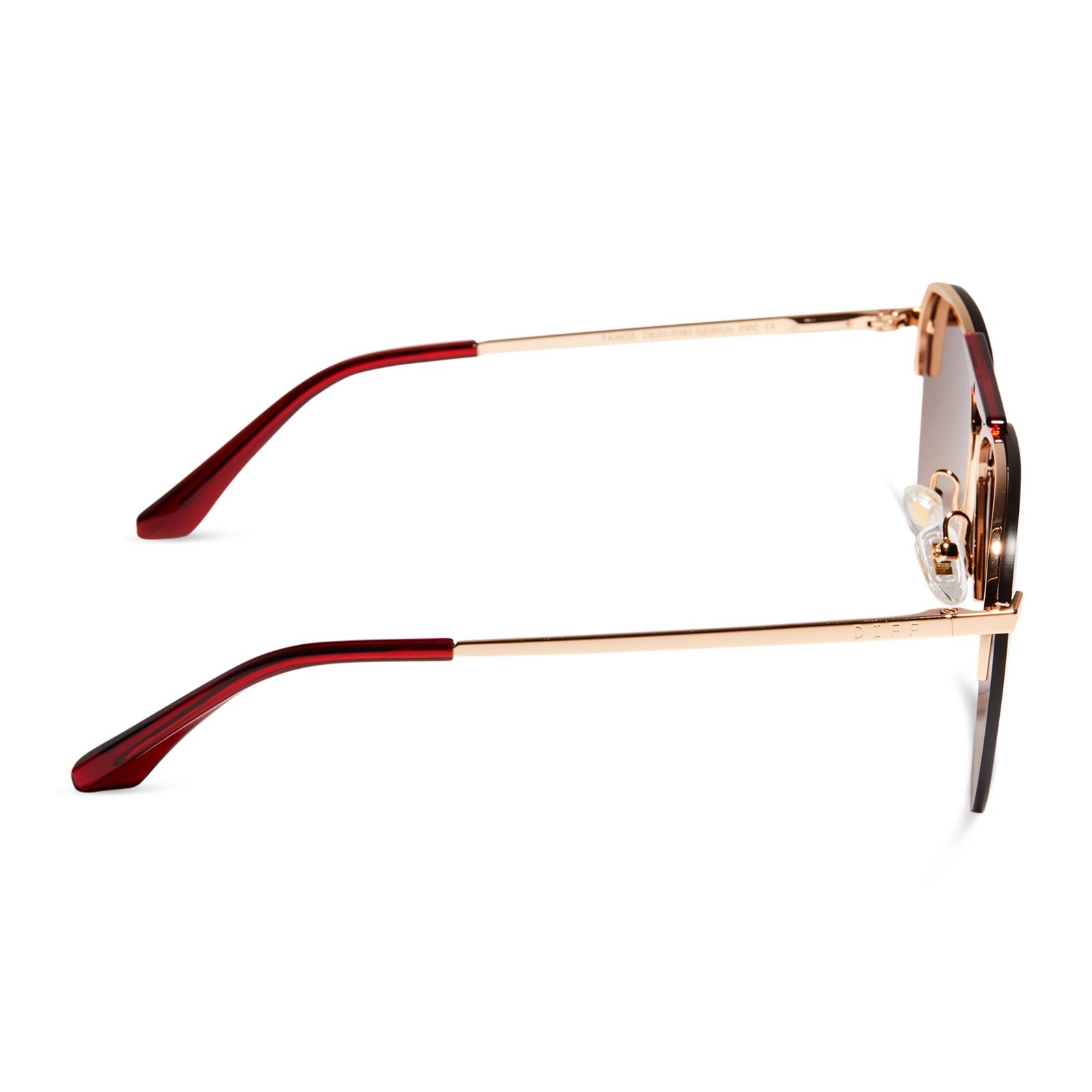 TAHOE - GOLD + BROWN GRADIENT SUNGLASSES sold by Diff Eyewear product image thumbnail 3