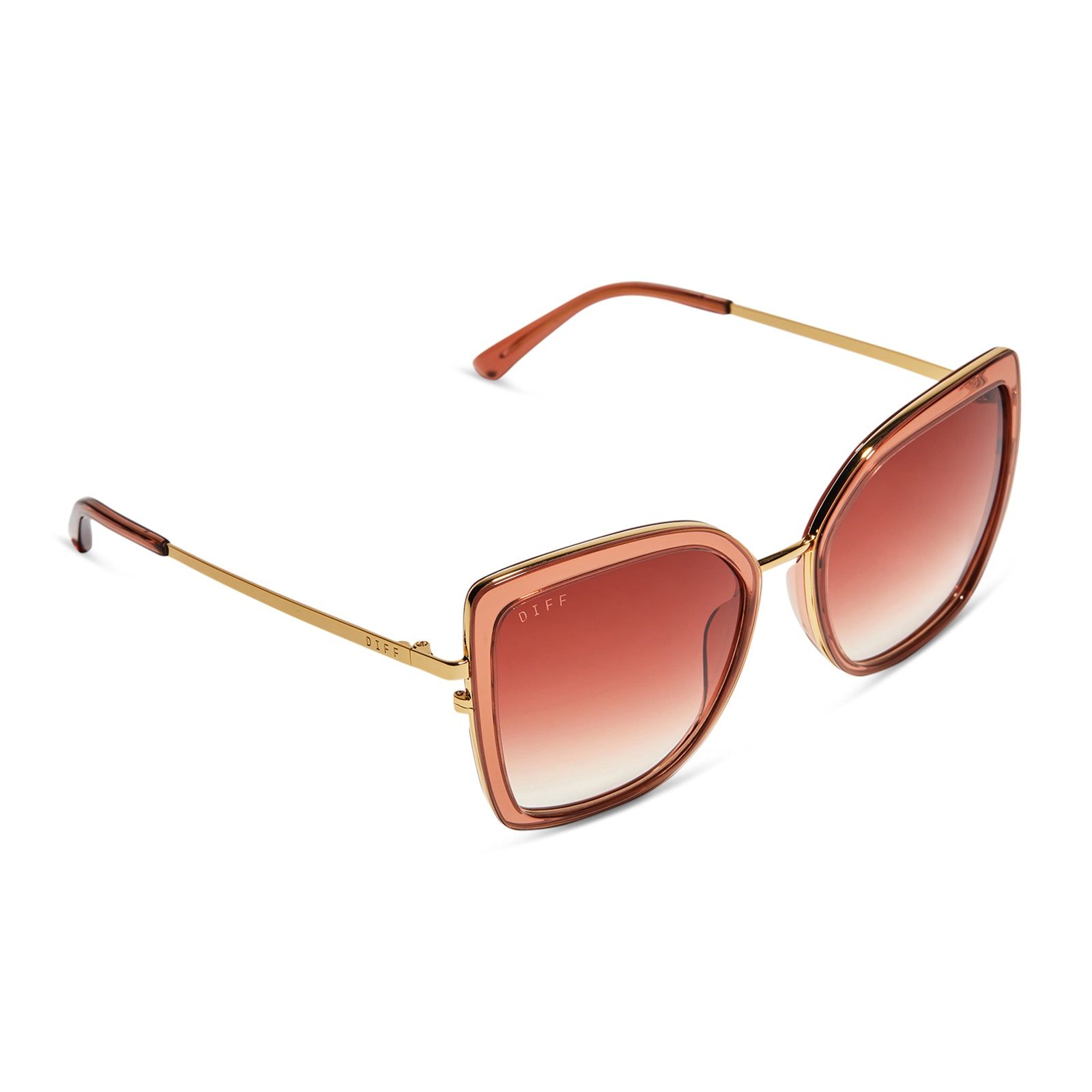 CLARISSE - DUSK + DUSK GRADIENT SUNGLASSES sold by Diff Eyewear product image thumbnail 4