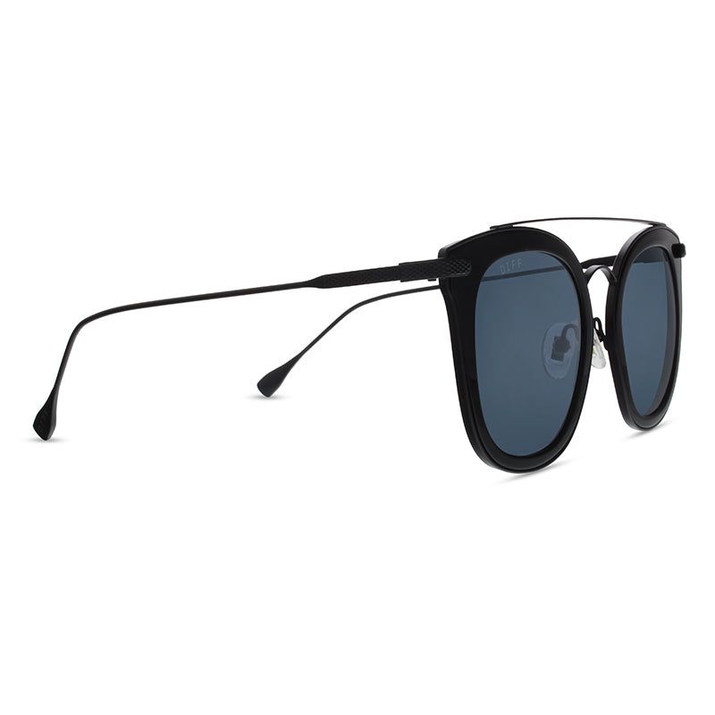ZOEY - BLACK + GREY + POLARIZED SUNGLASSES sold by Diff Eyewear product image thumbnail 3