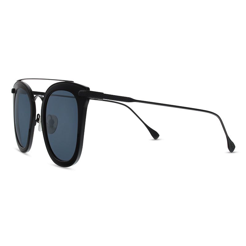 ZOEY - BLACK + GREY + POLARIZED SUNGLASSES sold by Diff Eyewear product image thumbnail 4
