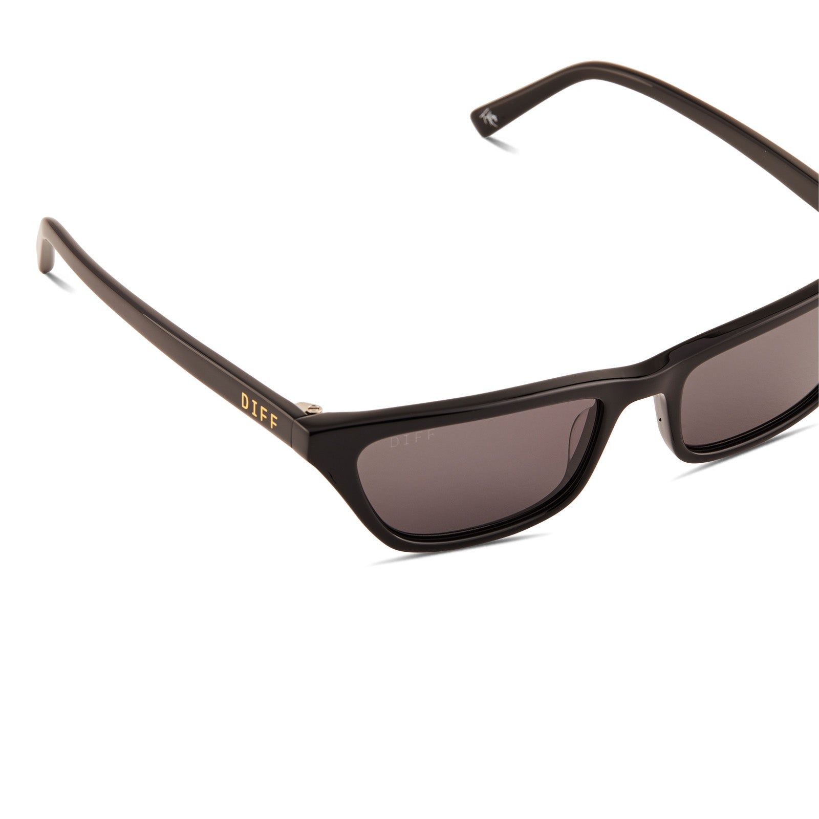 TORI KELLY - FUTURISTIC LOVER + BLACK + GREY SUNGLASSES sold by Diff Eyewear product image thumbnail 4