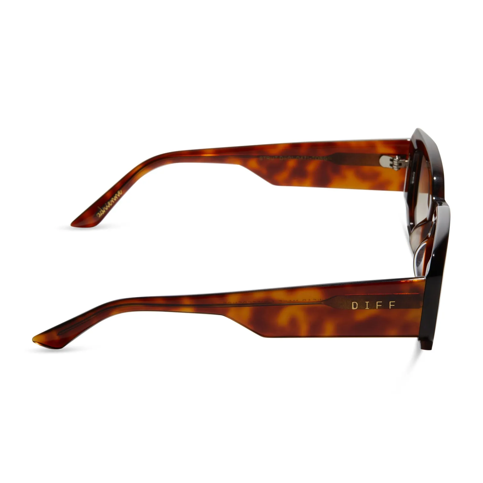 ADRIENNE BAILON - STRUT + TORTOISE + BROWN GRADIENT SUNGLASSES sold by Diff Eyewear product image thumbnail 3