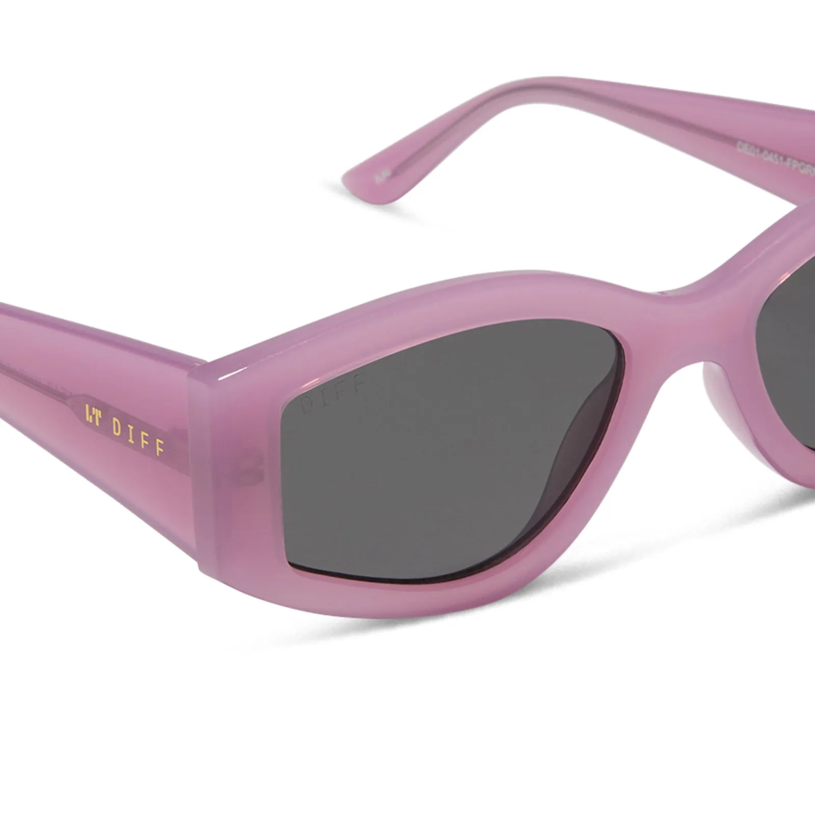 KAI - MILKY PINK + GREY SUNGLASSES sold by Diff Eyewear product image thumbnail 4