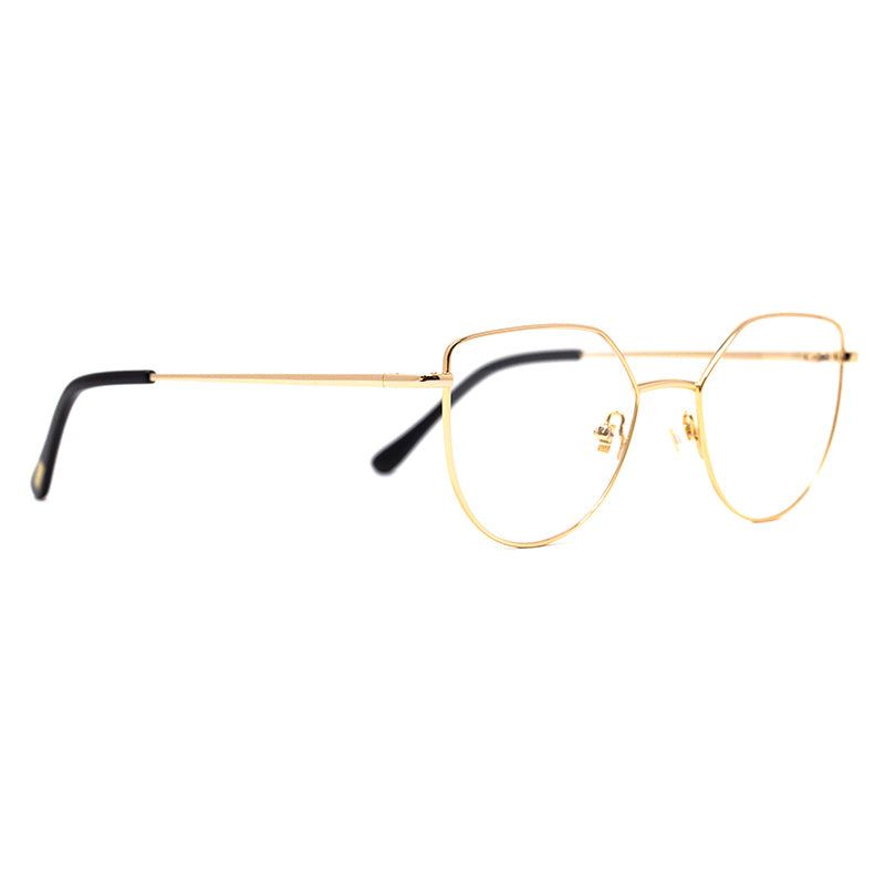 PIXIE - GOLD + CLEAR GLASSES sold by Diff Eyewear product image thumbnail 2