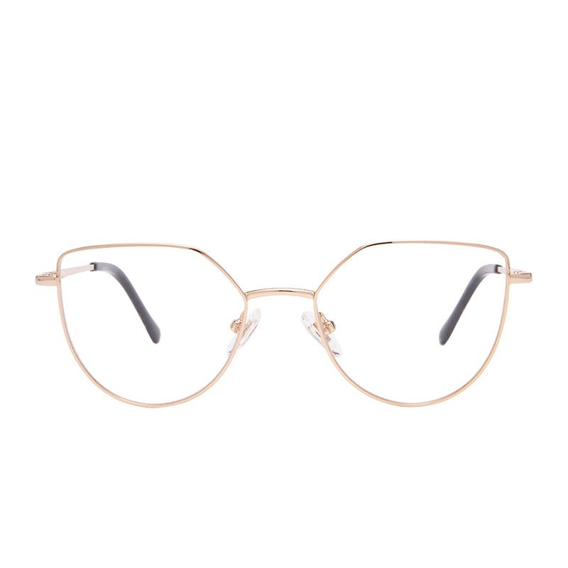 PIXIE - GOLD + CLEAR GLASSES sold by Diff Eyewear