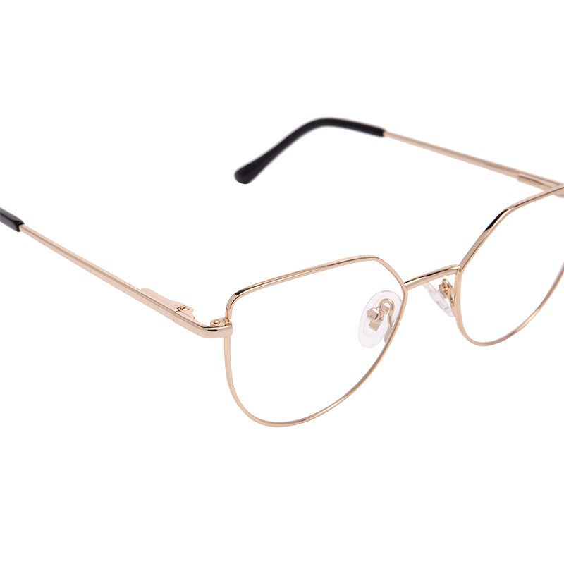 PIXIE - GOLD + CLEAR GLASSES sold by Diff Eyewear product image thumbnail 5