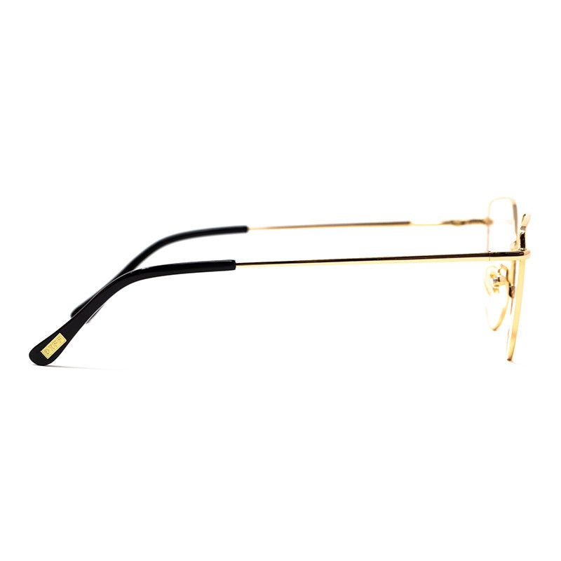 PIXIE - GOLD + CLEAR GLASSES sold by Diff Eyewear product image thumbnail 3