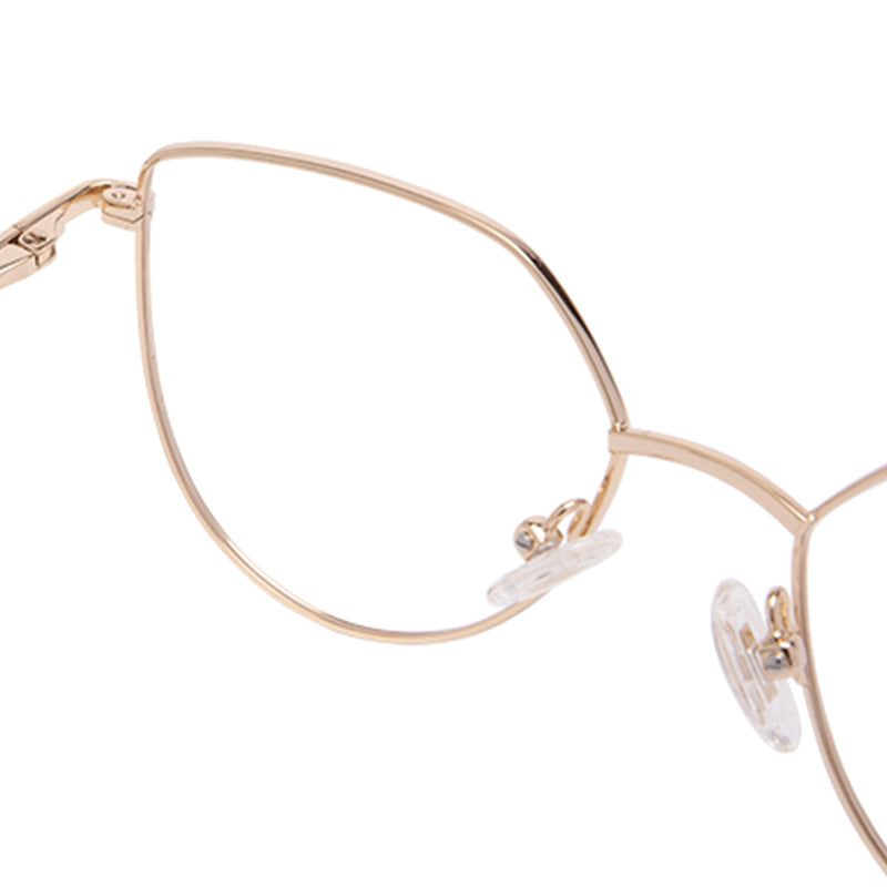 PIXIE - GOLD + CLEAR GLASSES sold by Diff Eyewear product image thumbnail 6