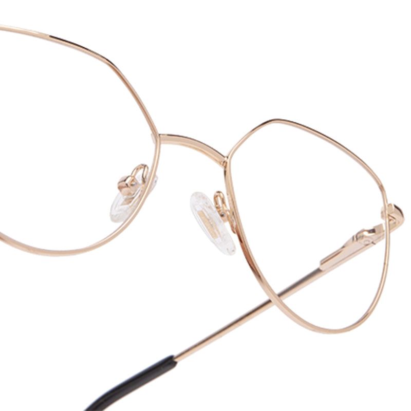 PIXIE - GOLD + CLEAR GLASSES sold by Diff Eyewear product image thumbnail 4