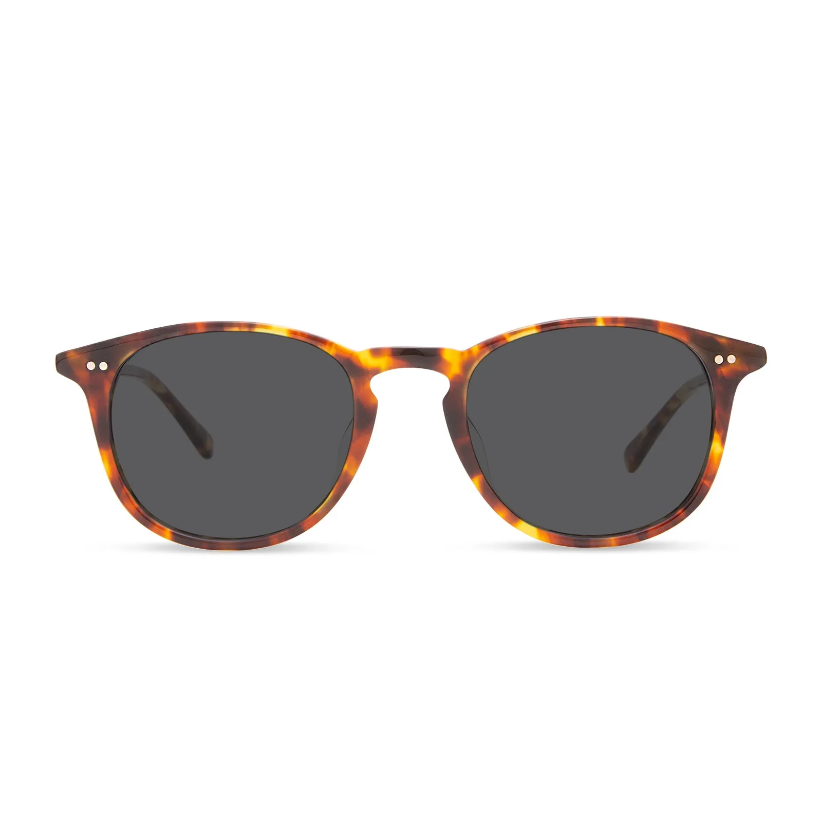 JAXSON - AMBER TORTOISE + GREY + POLARIZED SUNGLASSES sold by Diff Eyewear