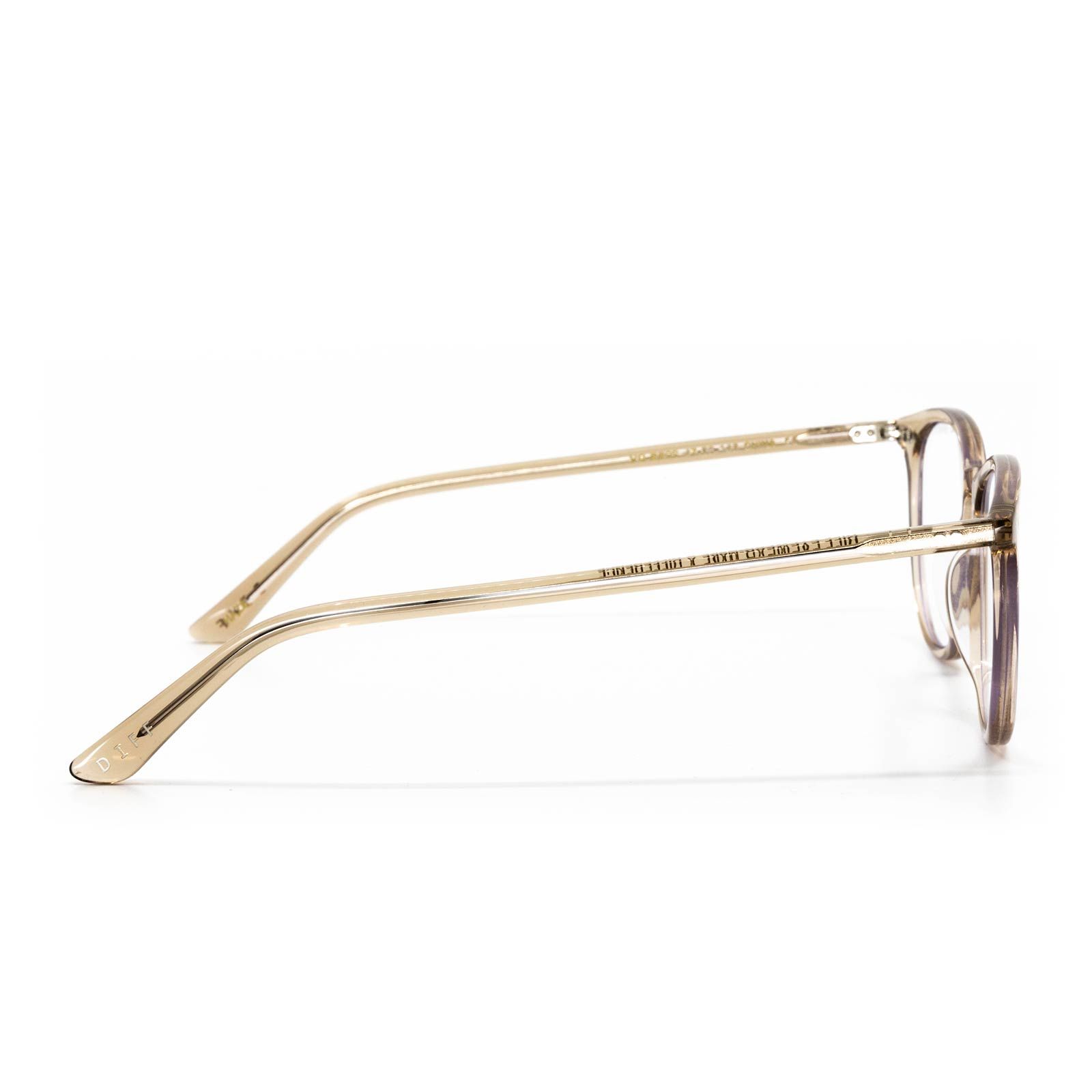 HAZE - VINTAGE CRYSTAL + BLUE LIGHT TECHNOLOGY sold by Diff Eyewear product image thumbnail 3