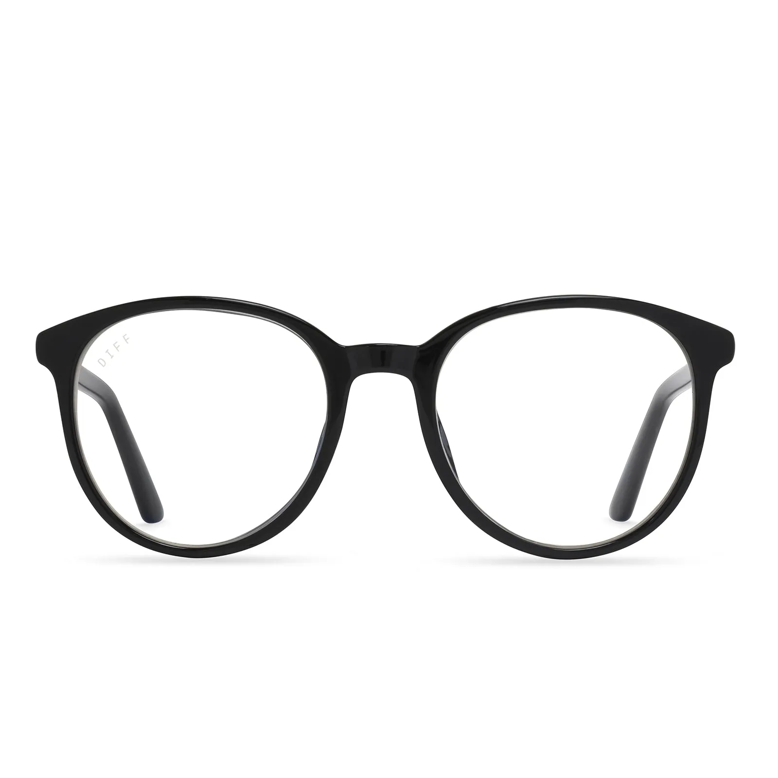 JEANNE - BLACK + BLUE LIGHT READERS sold by Diff Eyewear