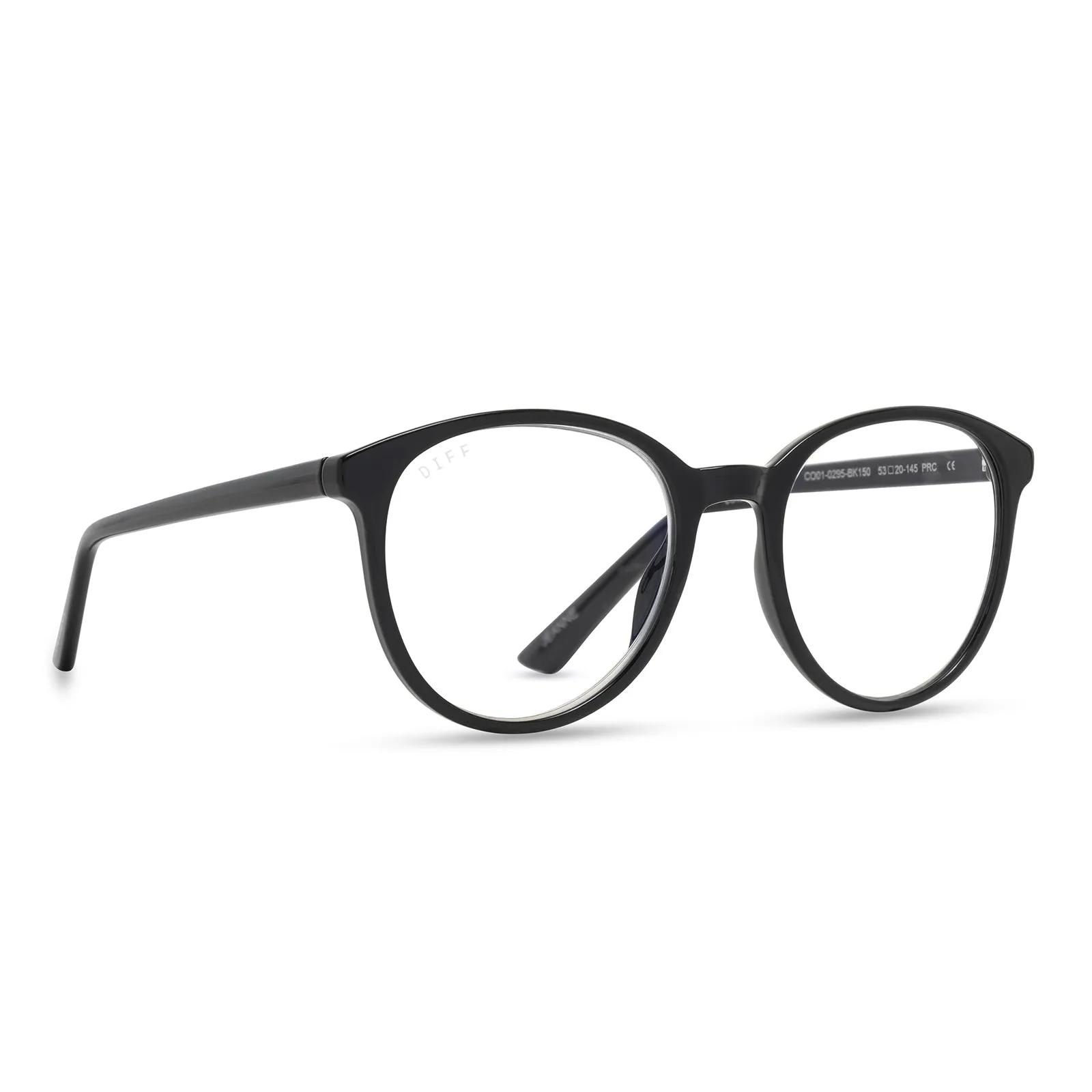 JEANNE - BLACK + BLUE LIGHT READERS sold by Diff Eyewear product image thumbnail 5