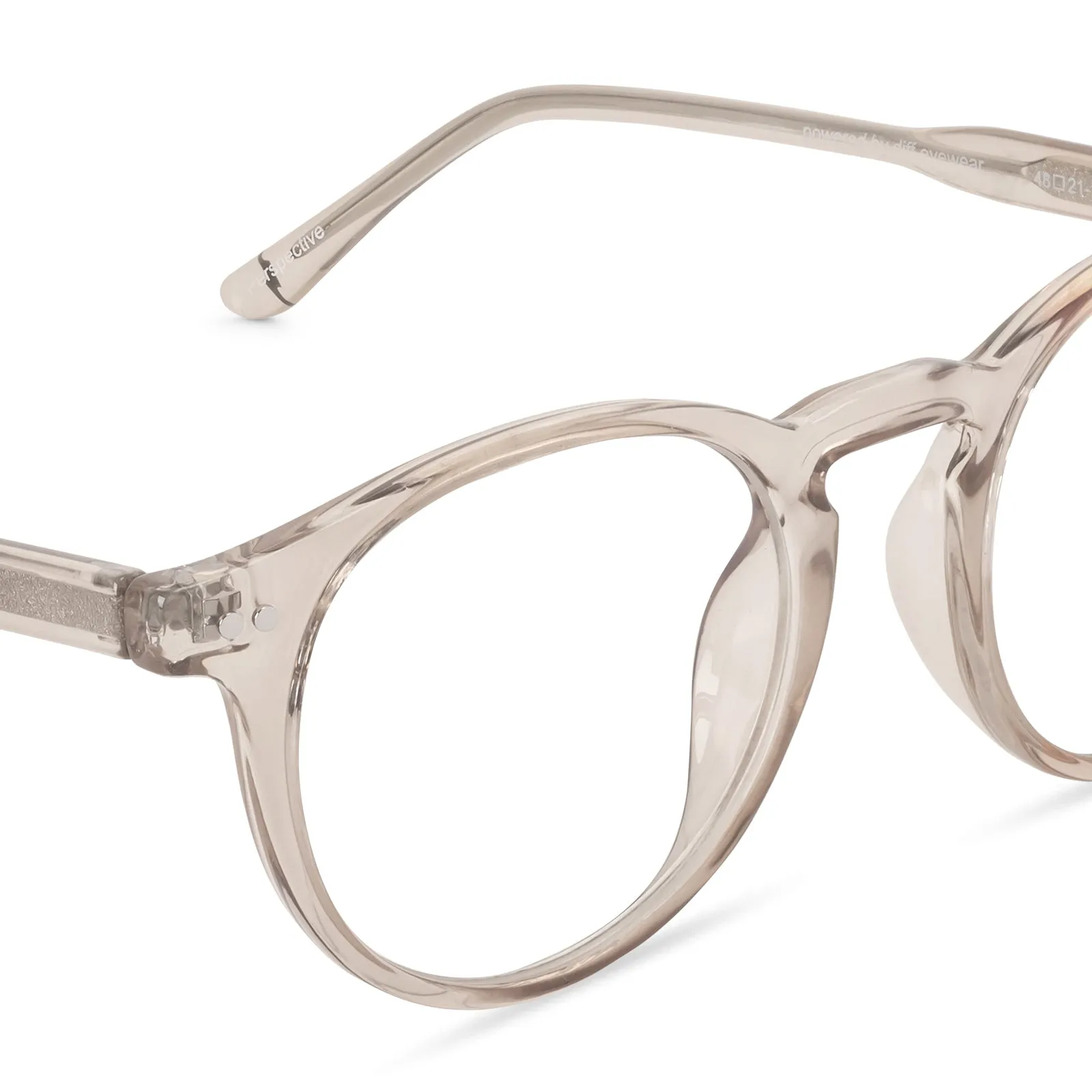 WOMEN'S HEALTH PERSPECTIVE - VINTAGE CRYSTAL + BLUE LIGHT TECHNOLOGY sold by Diff Eyewear product image thumbnail 3