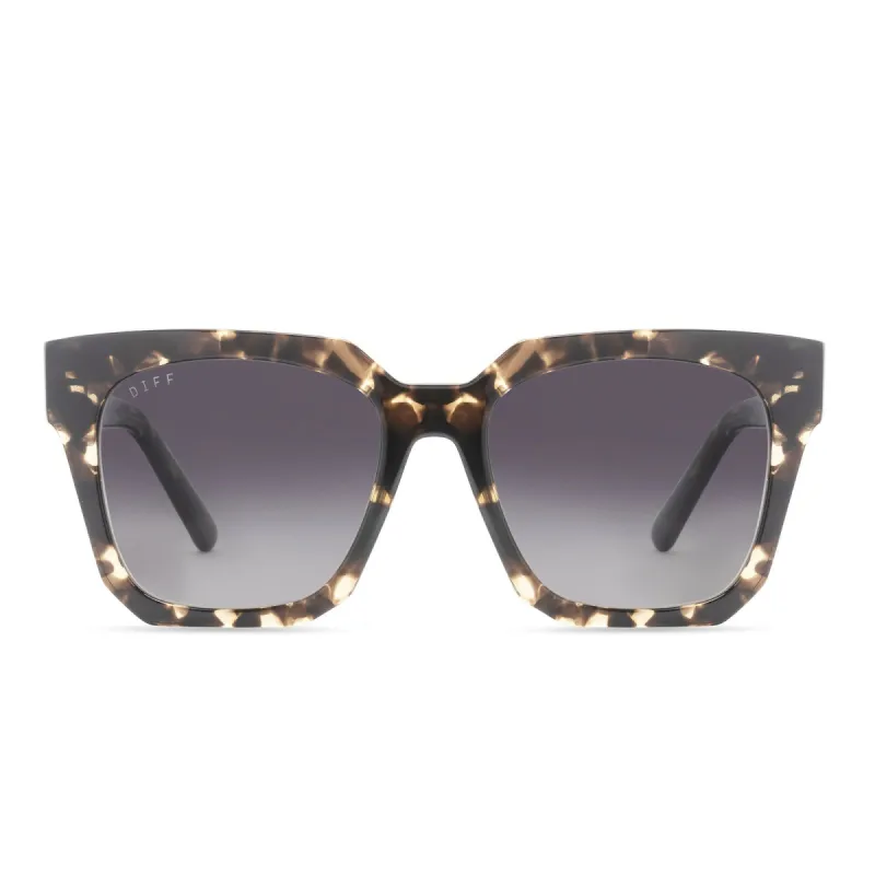 JESSIE JAMES DECKER - JESSIE + ESPRESSO TORTOISE + GREY GRADIENT + POLARIZED SUNGLASSES sold by Diff Eyewear