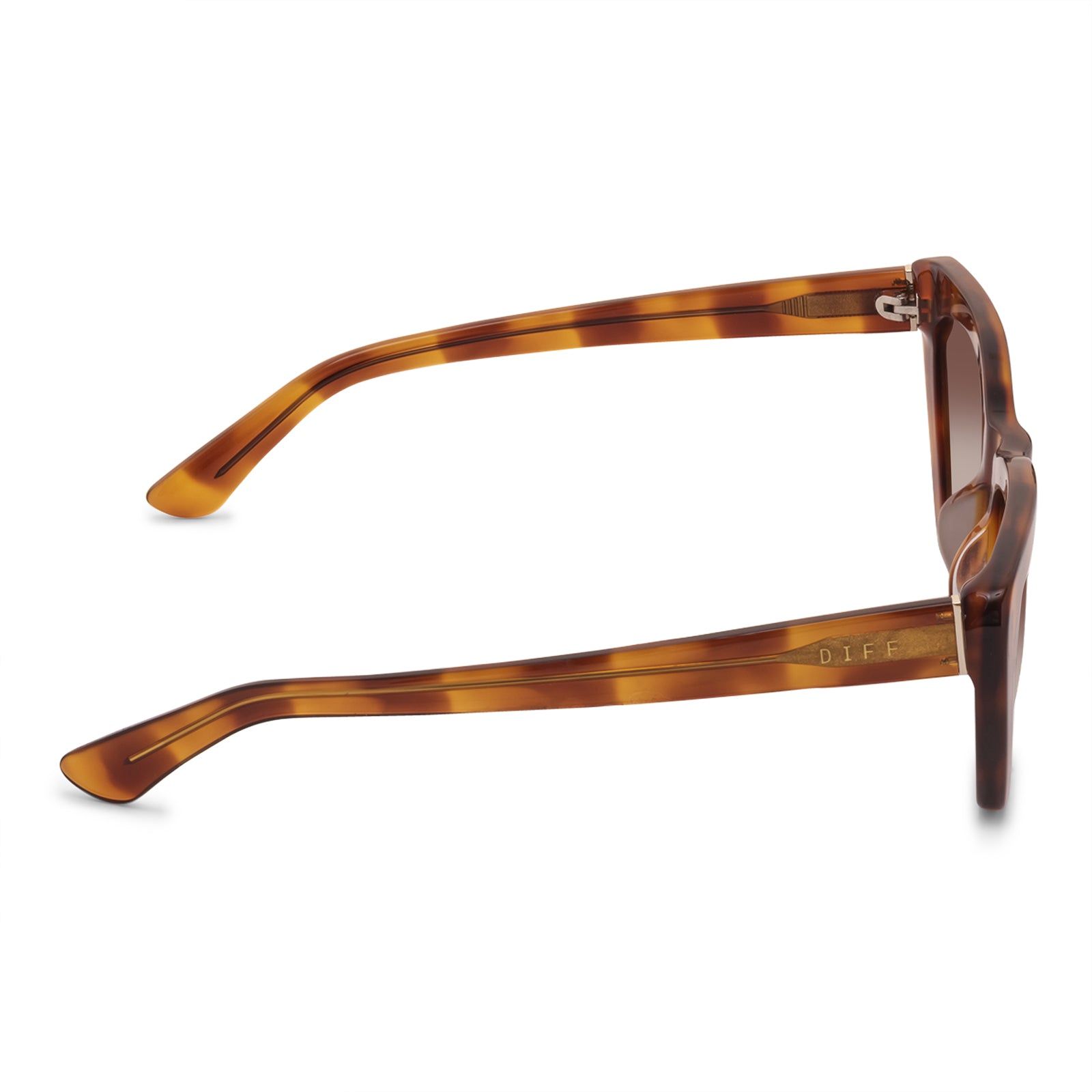 CAMILA - ANDES TORTOISE + BROWN GRADIENT POLARIZED SUNGLASSES sold by Diff Eyewear product image thumbnail 3