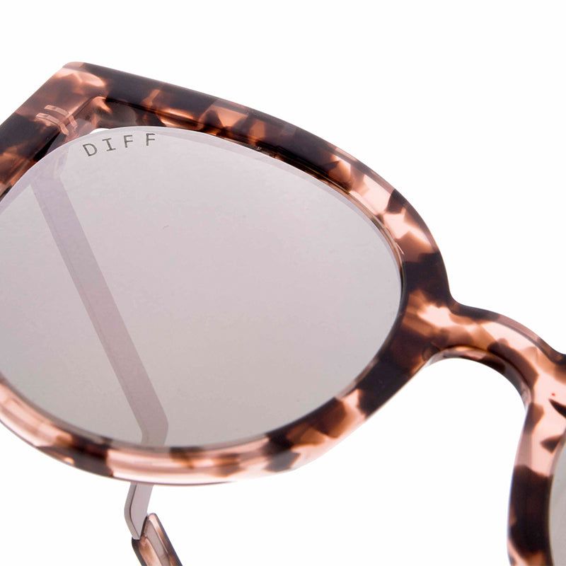 PENNY - HIMALAYAN TORTOISE + TAUPE FLASH SUNGLASSES sold by Diff Eyewear product image thumbnail 3