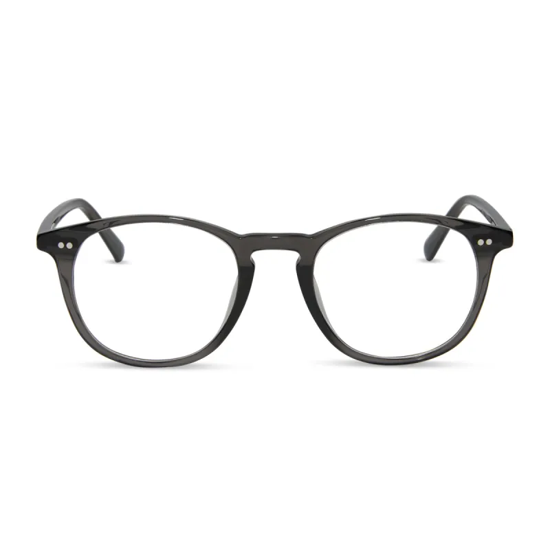 JAXSON XL - BLACK SMOKE CRYSTAL + GLASSES sold by Diff Eyewear