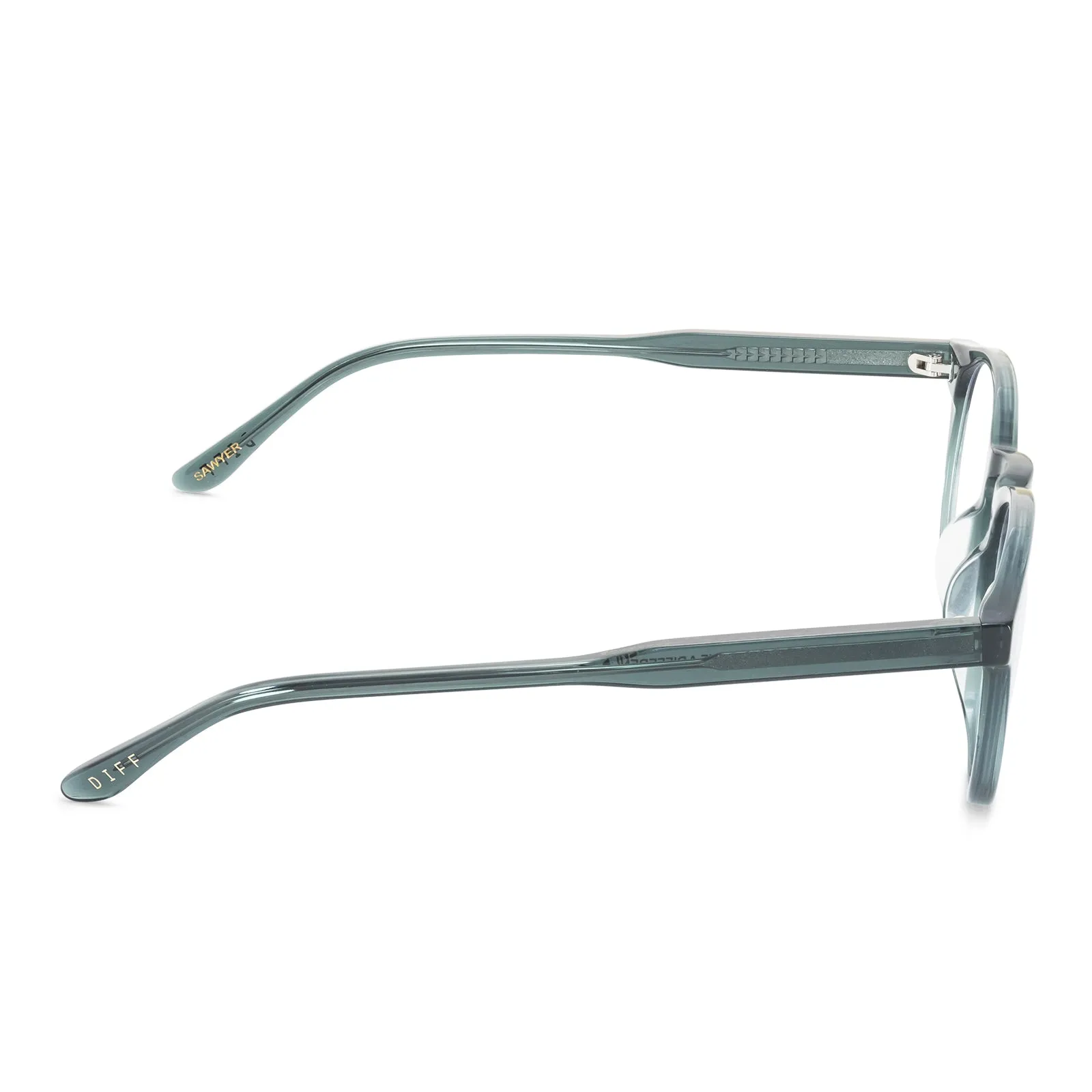 SAWYER - EVERGREEN + PRESCRIPTION GLASSES sold by Diff Eyewear product image thumbnail 4