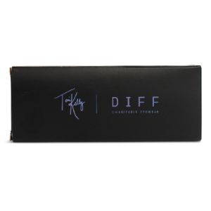 TORI KELLY - SHINE ON + MATTE BLACK + BLUE MIRROR SUNGLASSES sold by Diff Eyewear