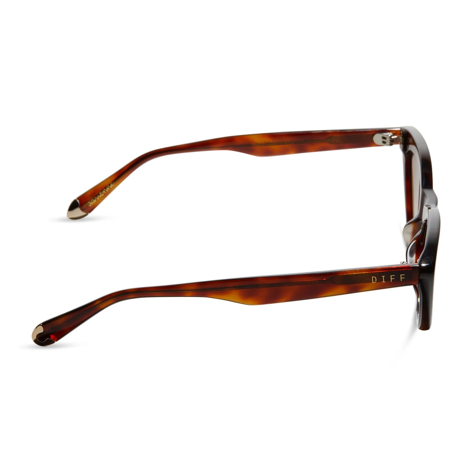 ADRIENNE BAILON - CHATEAU + TORTOISE + BROWN GRADIENT SUNGLASSES sold by Diff Eyewear product image thumbnail 3