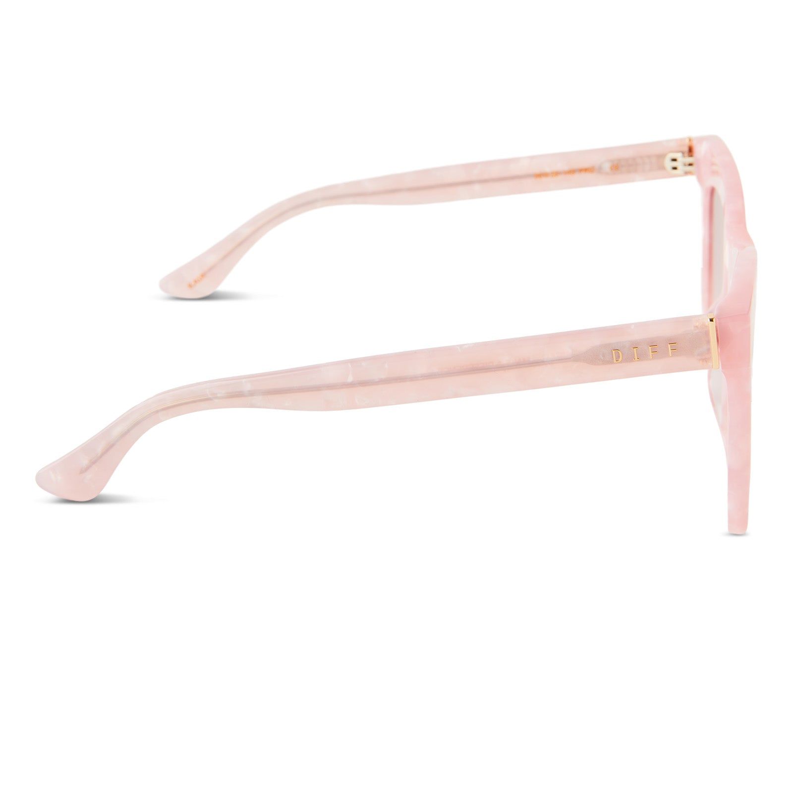 KAIA - GEO PINK + WINE GRADIENT SUNGLASSES sold by Diff Eyewear product image thumbnail 3