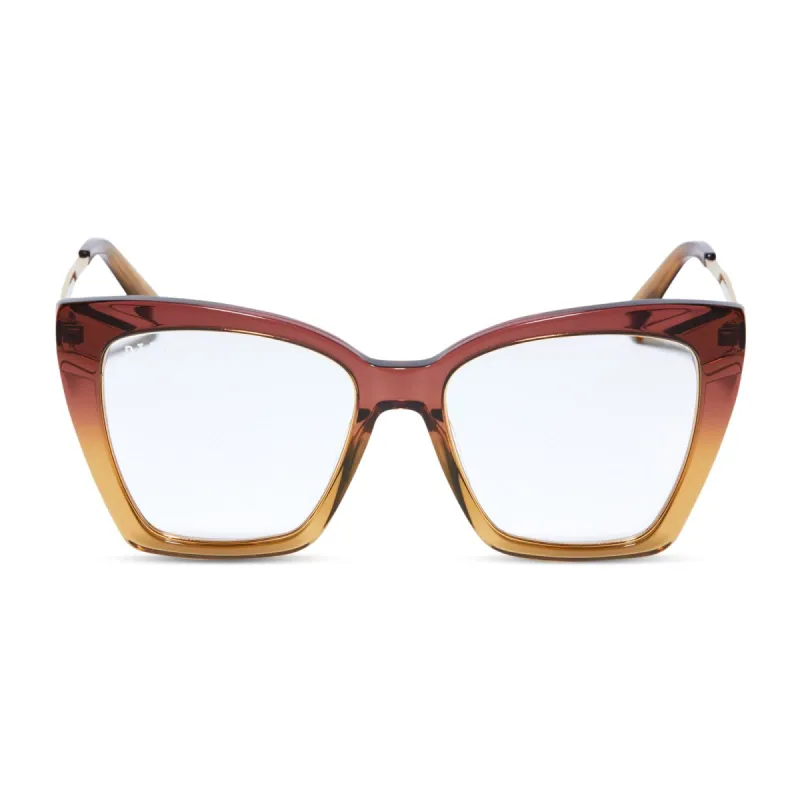 BECKY IV XS - CLAYTON + CLEAR GLASSES sold by Diff Eyewear