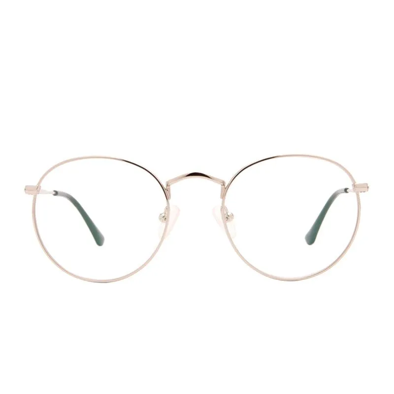 GORDAN - SILVER + CLEAR GLASSES sold by Diff Eyewear