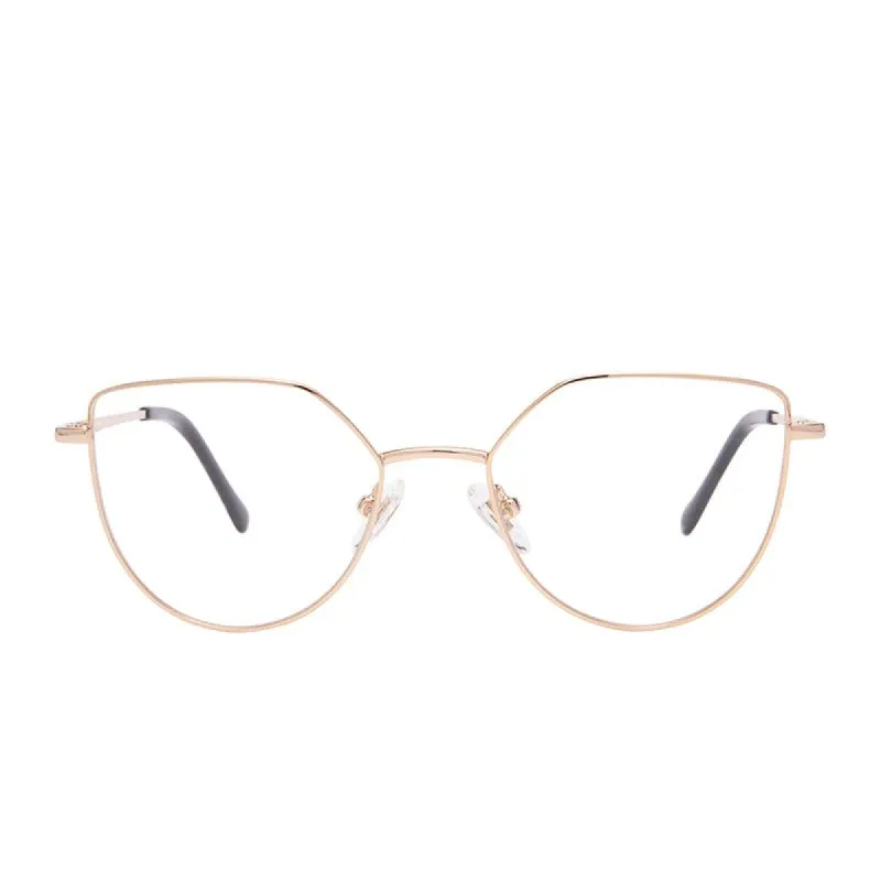 PIXIE - GOLD + CLEAR GLASSES sold by Diff Eyewear