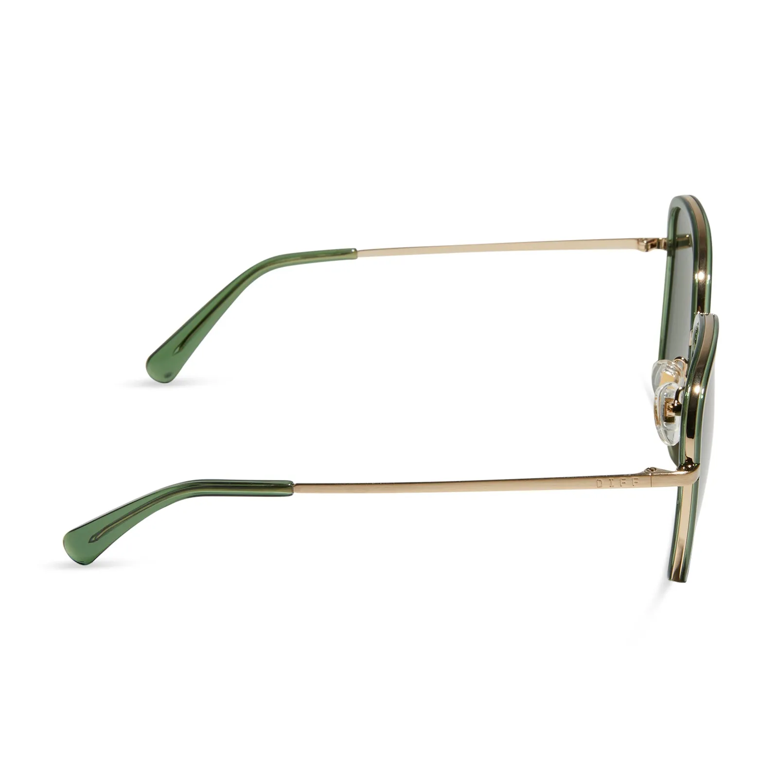 GENEVIVE - SAGE CRYSTAL + G15 + POLARIZED SUNGLASSES sold by Diff Eyewear product image thumbnail 3