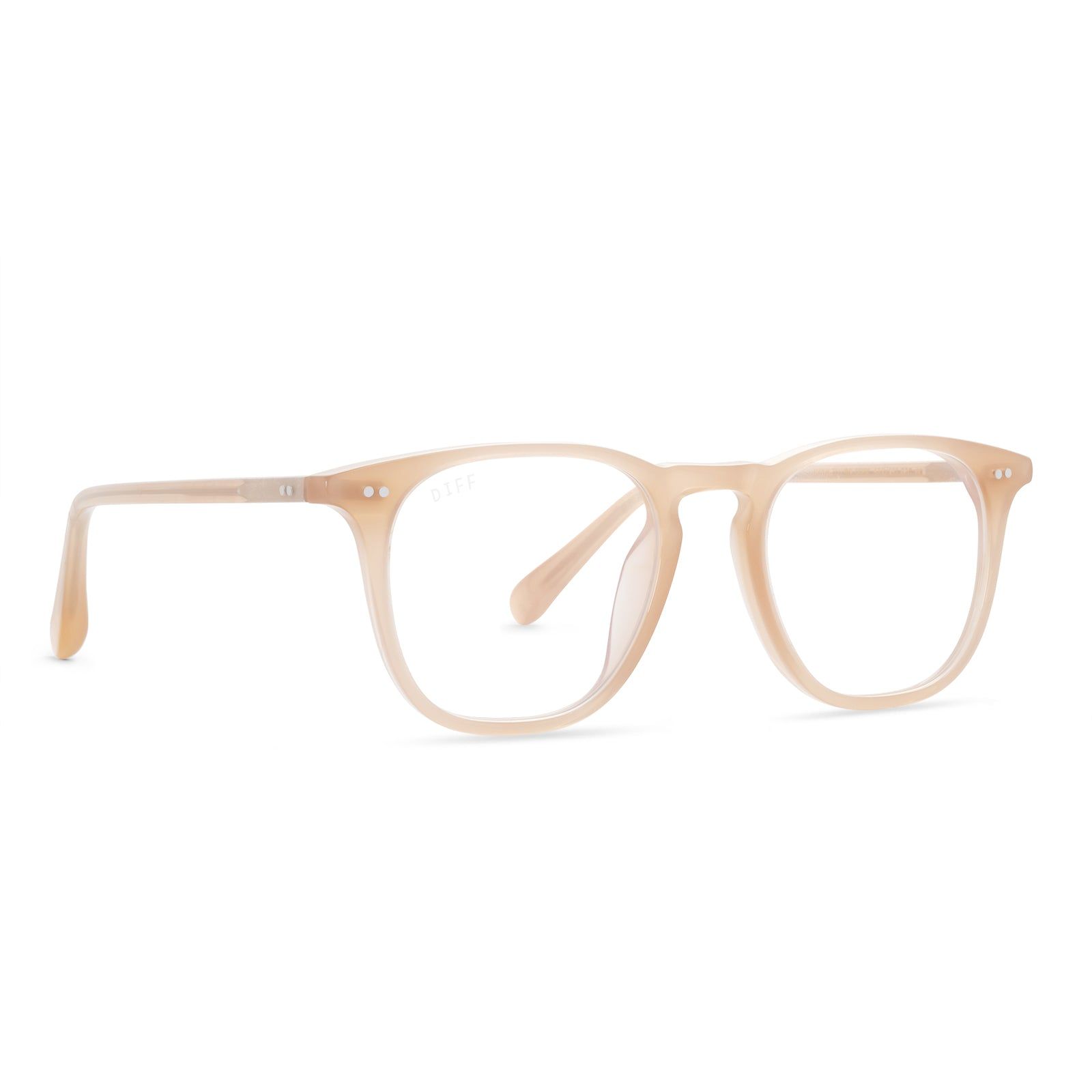 MAXWELL - RUSTIQUE + CLEAR GLASSES sold by Diff Eyewear product image thumbnail 2