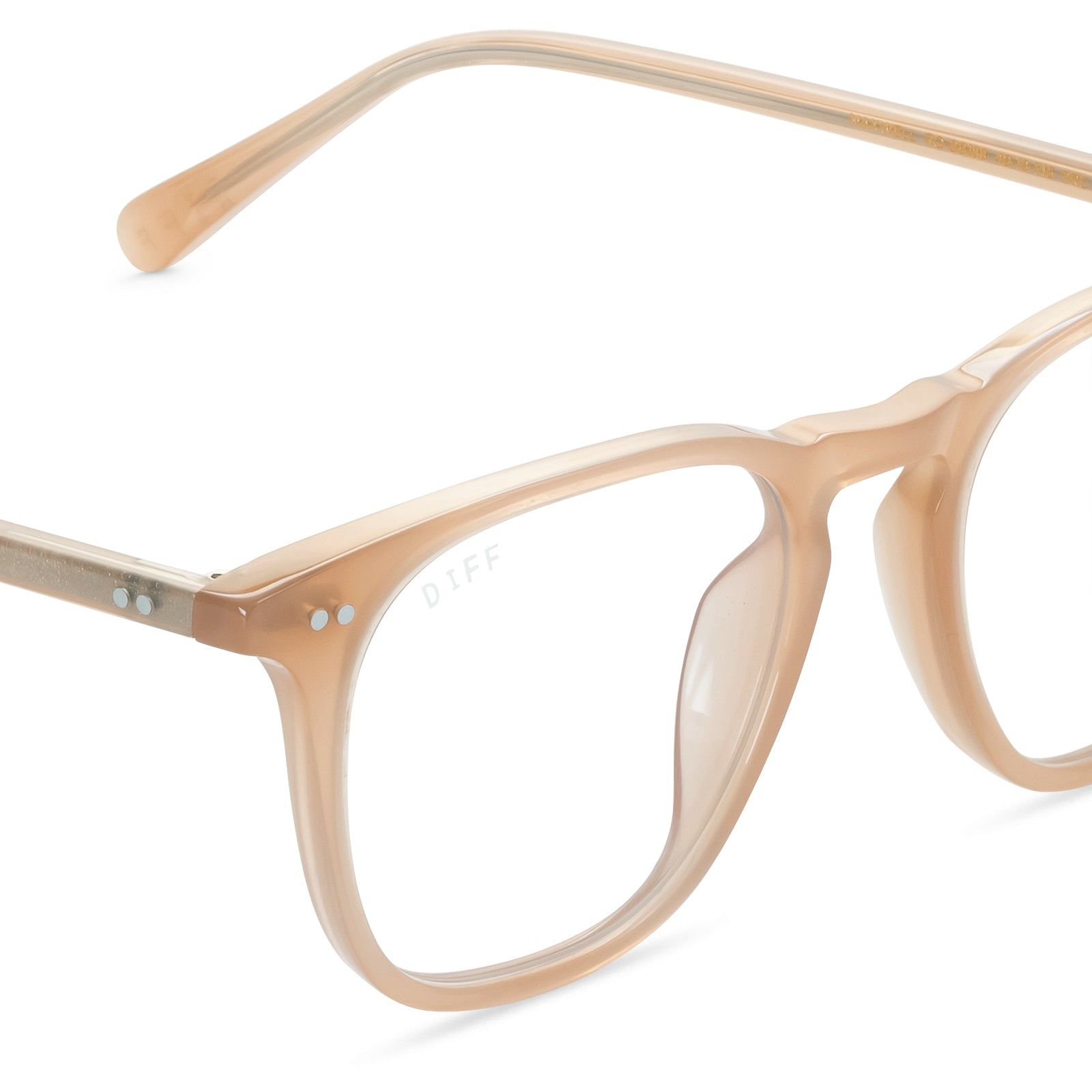 MAXWELL - RUSTIQUE + CLEAR GLASSES sold by Diff Eyewear product image thumbnail 3