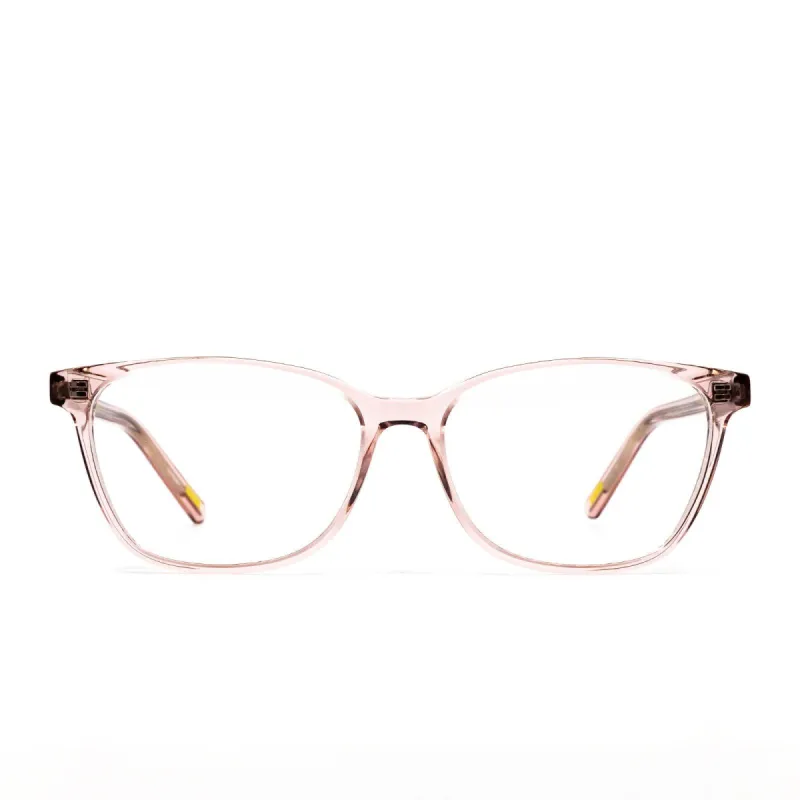 RENEE - ROSE CRYSTAL + CLEAR GLASSES sold by Diff Eyewear