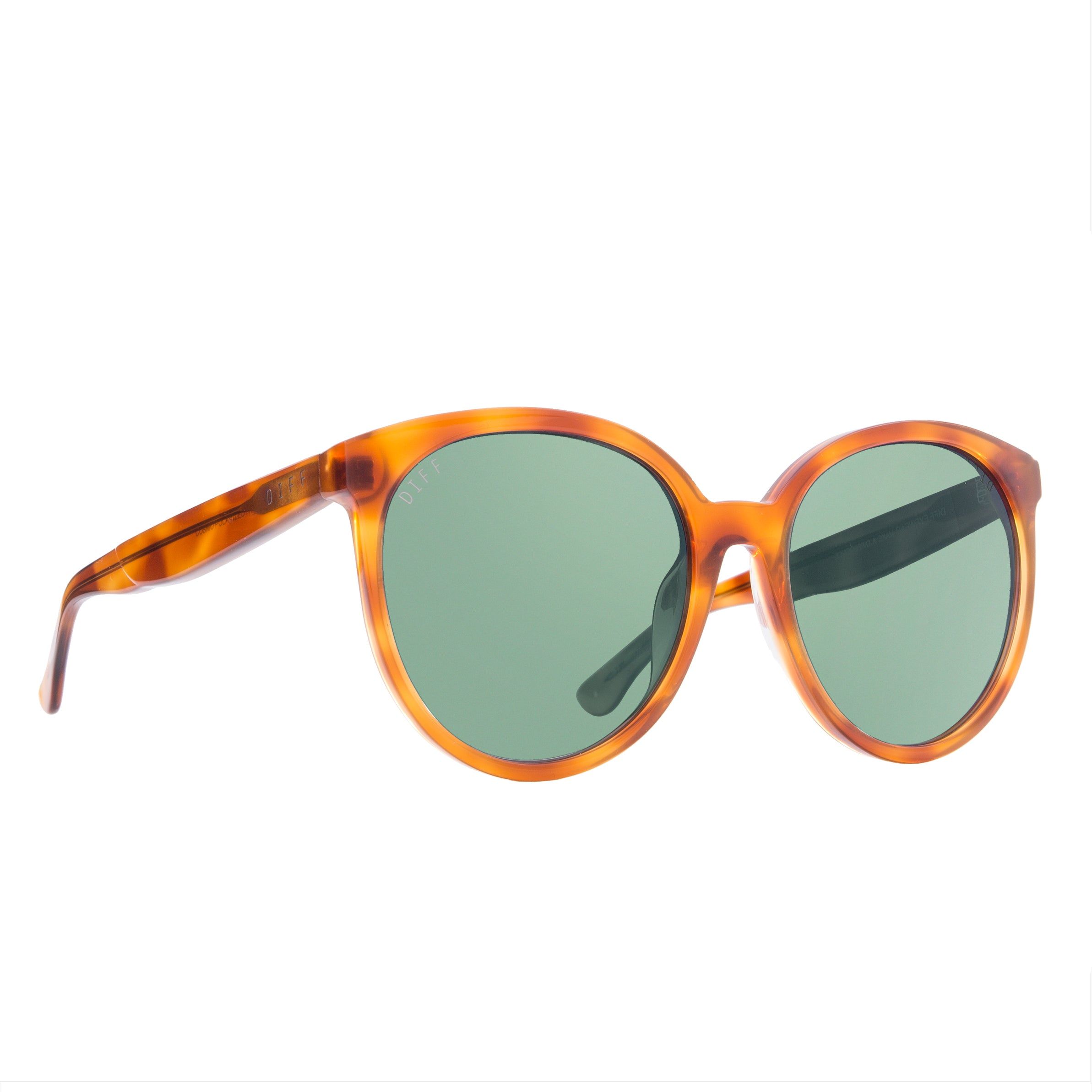 COSMO - HONEY TORTOISE + G15 GRADIENT + POLARIZED SUNGLASSES sold by Diff Eyewear product image thumbnail 2