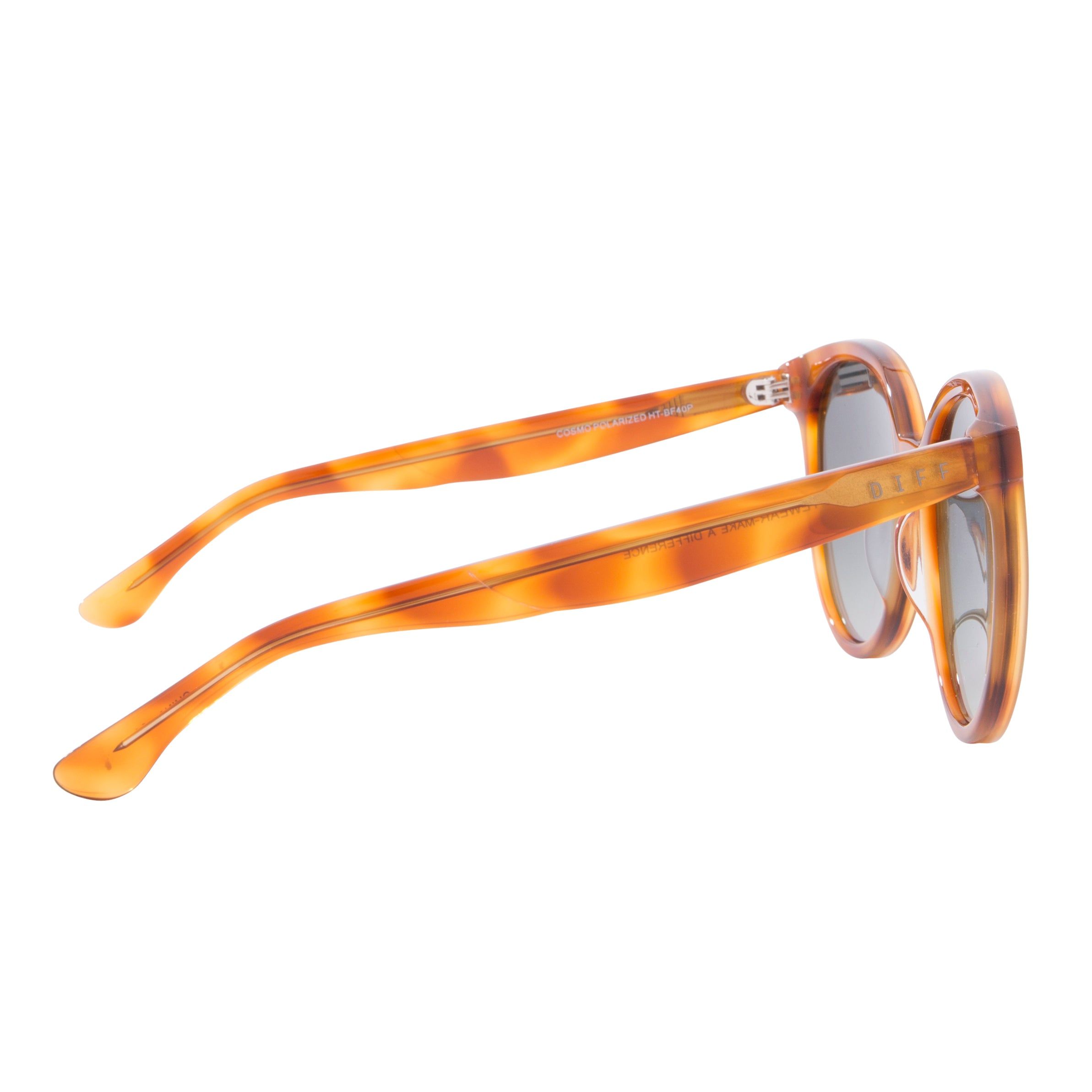 COSMO - HONEY TORTOISE + G15 GRADIENT + POLARIZED SUNGLASSES sold by Diff Eyewear product image thumbnail 3