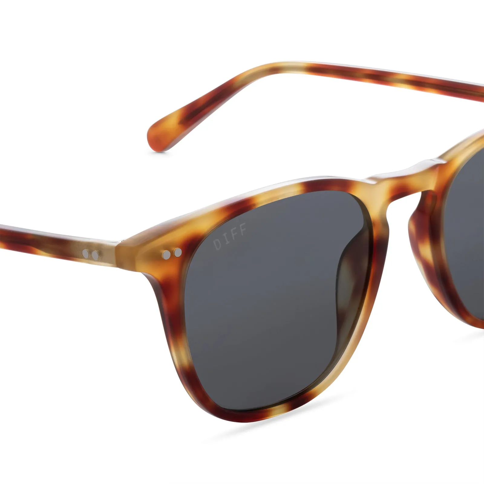 MAXWELL - SOLSTICE TORTOISE + GREY SUNGLASSES sold by Diff Eyewear product image thumbnail 3