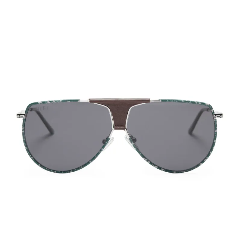 BOBA FETT™ 2.0 - KAMINO GREEN + BOUNTY HUNTER GREY POLARIZED SUNGLASSES sold by Diff Eyewear