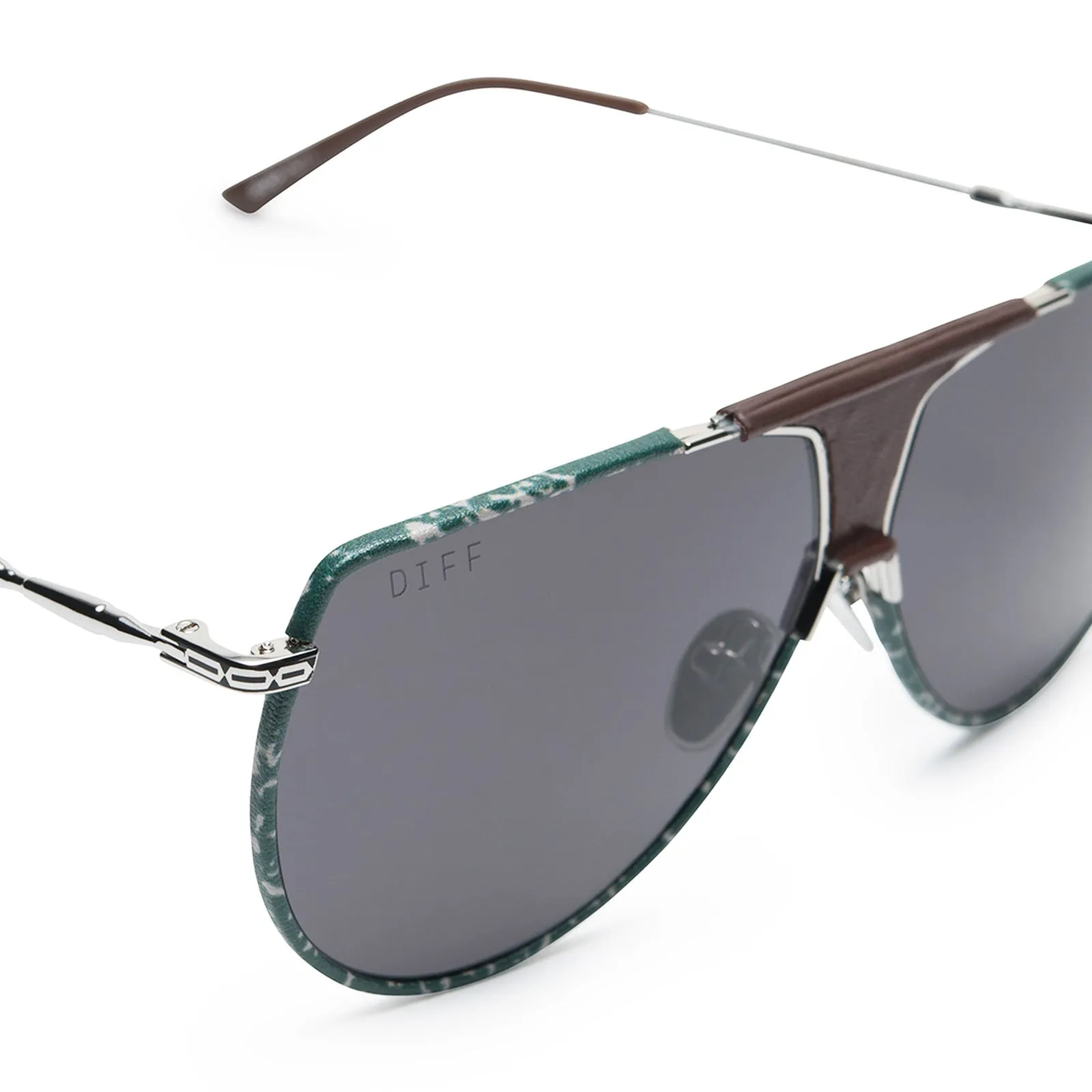 BOBA FETT™ 2.0 - KAMINO GREEN + BOUNTY HUNTER GREY POLARIZED SUNGLASSES sold by Diff Eyewear product image thumbnail 4