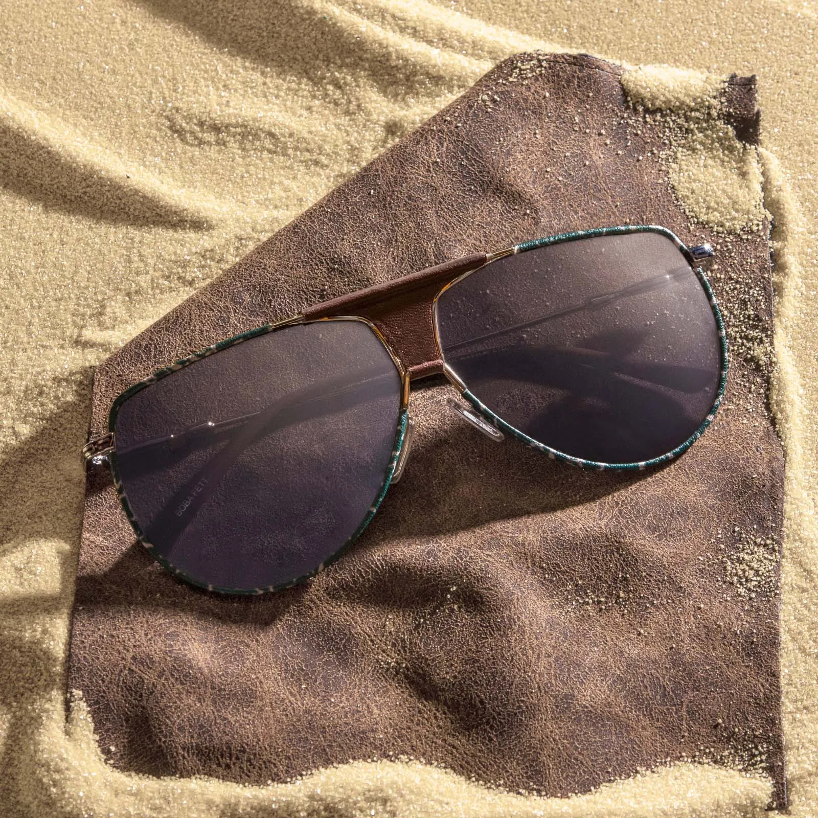 BOBA FETT™ 2.0 - KAMINO GREEN + BOUNTY HUNTER GREY POLARIZED SUNGLASSES sold by Diff Eyewear product image thumbnail 3