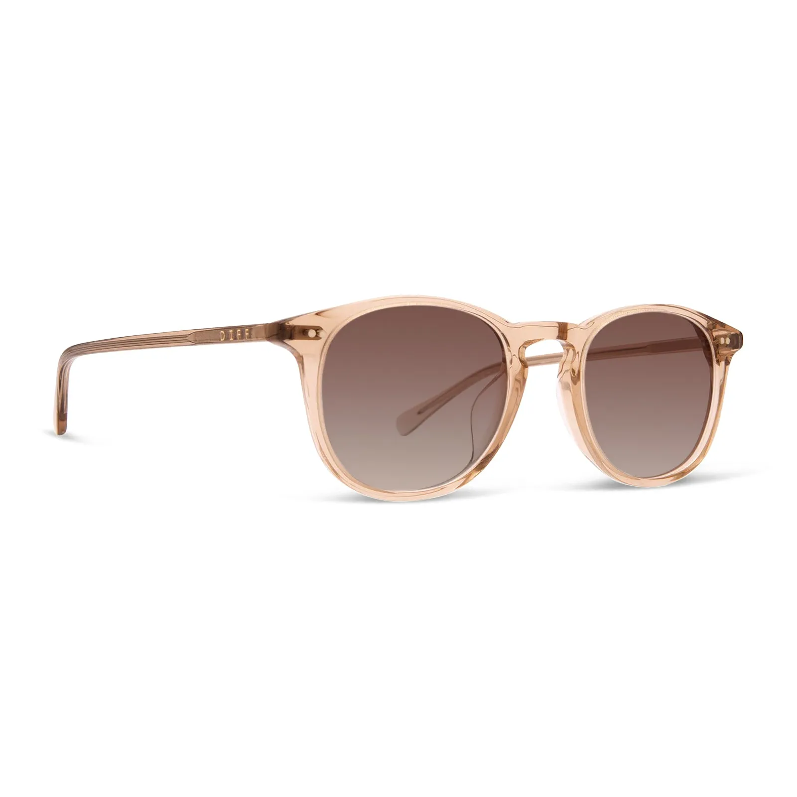 JAXSON - VINTAGE CRYSTAL + BROWN GRADIENT + POLARIZED SUNGLASSES sold by Diff Eyewear product image thumbnail 2